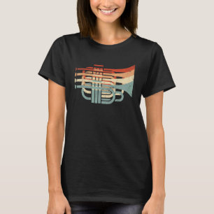 Retro Trumpet Jazz Music Trumpeter, Trompete-Playe T-Shirt