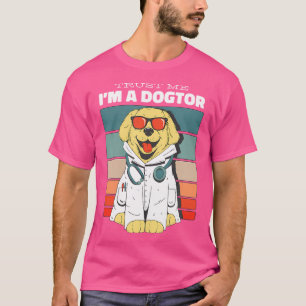 Retro Trust Me I are a dogtor - Dog Doctor Vet Vet T-Shirt