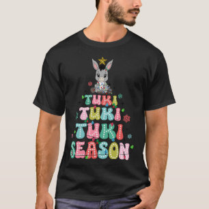 Retro Tuki Tuki Esel Die Saison Mexicanischer Weih T-Shirt