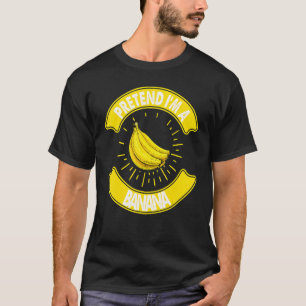 Retro Tun Sie so, als wäre ich eine Banane Frauen T-Shirt