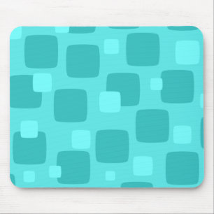 Retro Türkis-Mauspad Mousepad