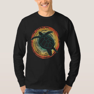 Retro Turtle Diver Shimmer Turtles 1 T-Shirt