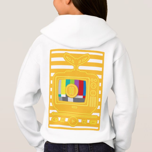 RETRO_TV HOODIE (Rückseite)