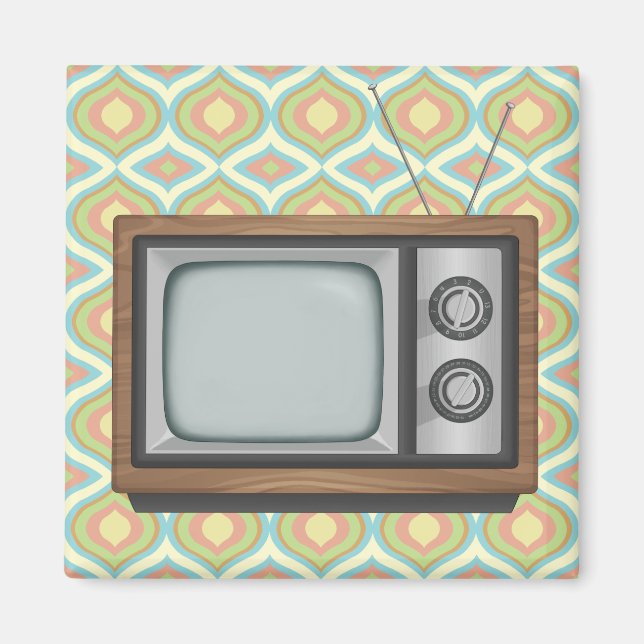 Retro-TV Magnet (Vorne)