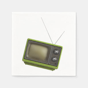 Retro-TV Serviette