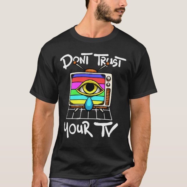 retro TV streetwear T-Shirt (Vorderseite)
