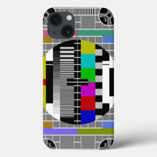 Retro-TV-Textmuster Case-Mate iPhone Hülle