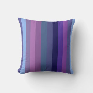 Retro Twilight Moody 70er Jahre horizontale Streif Kissen