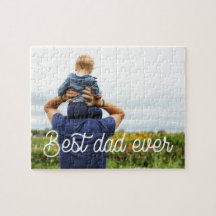 Retro Typografie Best Papa ever Vathday