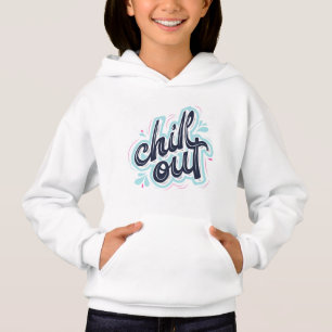 Retro-Typografie-Mädchen-Grafik-Kapuzenpullover zu Hoodie