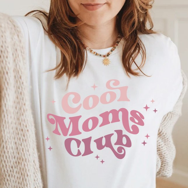 Retro Typografie Mama Geschenk Mutter bunte Spaß T-Shirt (Von Creator hochgeladen)