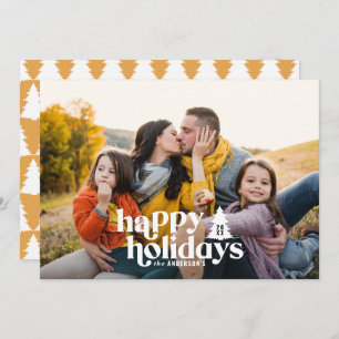 Retro Typografie modern 1 Foto Weihnachten