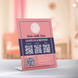 Retro Typografy Cool Business Verlass a Review Sockelschild