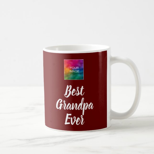 Retro Typografy Niedlich Template Best Opa jemals Kaffeetasse (Rechts)