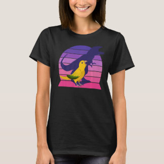 Retro Tyrannosaurus Rex I schreit Königin von Baye T-Shirt