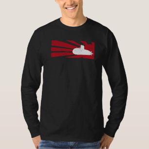 Retro U-Boot-Veteran für Männer Unterseeboot für M T-Shirt
