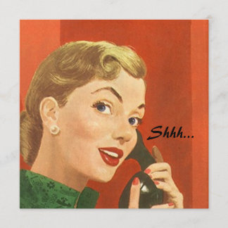 Retro Überraschungs-Party für irgendwelche Einladung