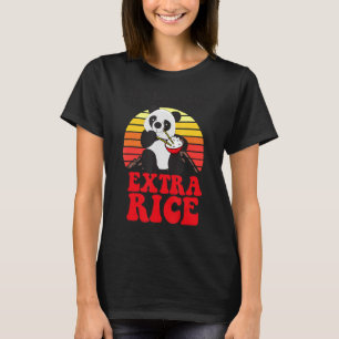Retro Übung, dachte ich, Sie sagten Extra Reis Pan T-Shirt