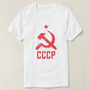 Retro UdSSR CCCP Sowjetunion der 80er Jahre T-Shirt