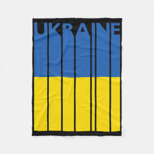 Retro ukrainisches Geschenk Souvenir vintage Ukrai Fleecedecke