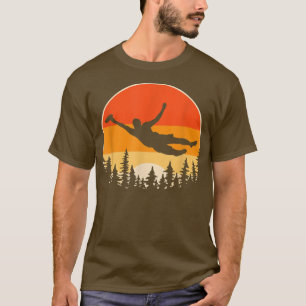 Retro Ultimate Frisbee Player Men Women Vintag Fl T-Shirt