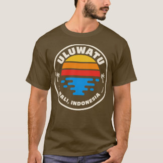 Retro Uluwatu Bali Indonesien Vintag Beach Surf Em T-Shirt