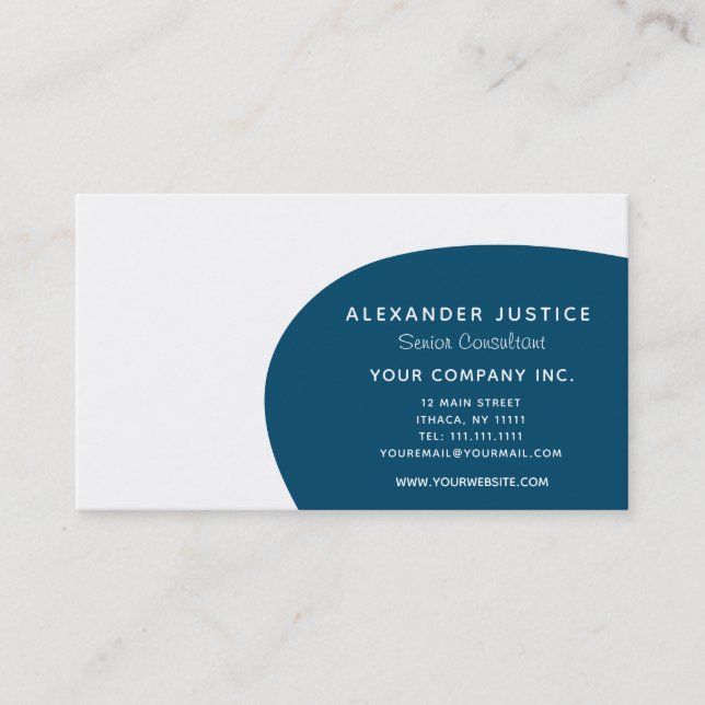 Retro umschaltbare kundenspezifische Farbmitte des Visitenkarte (Vorderseite)