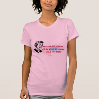 RETRO UNBEAUFSICHTIGTE KINDER T-Shirt