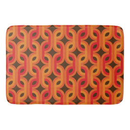 Retro- und Mod-60er-70er-Badematte Badematte