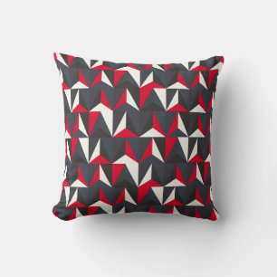Retro und Vintager Stil mit geometrischer Form, kr Kissen