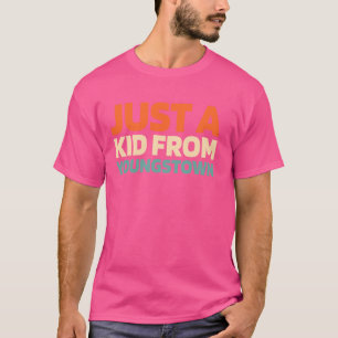 Retro uns City American nur ein Kind von Ohio Youn T-Shirt