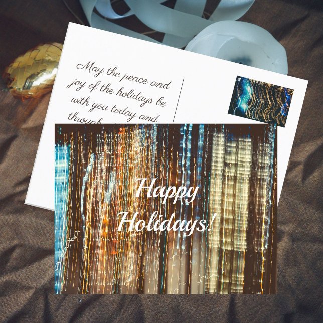 Retro-Urlaublicht Postkarte (Von Creator hochgeladen)