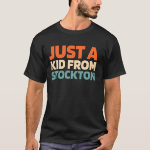 Retro US City American nur ein Kind aus Kalifornie T-Shirt