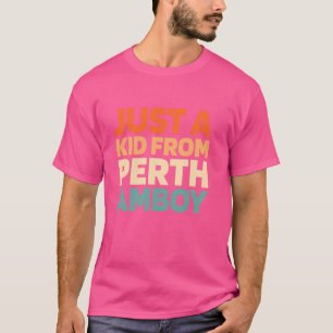 Retro US City USA - nur ein Kind von New Jersey pr T-Shirt