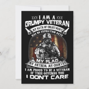 Retro US Flag Veteran Tag nicht mehr mit meiner Fl Einladung