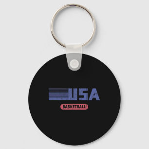 Retro USA 2020 Team Amerikanischer Basketball Vint Schlüsselanhänger