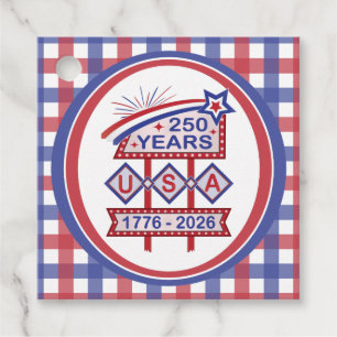 Retro USA 250 Jahre Marquee Sign 1776-2026 Geschenkanhänger
