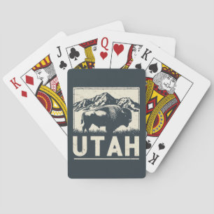 Retro Utah Spielkarten