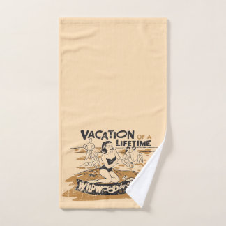 Retro Vacation a Lifetime Wildwood NJ Guest Handtuch