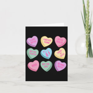 Retro Valentines Botox Herz Candy Filler Dysport Karte