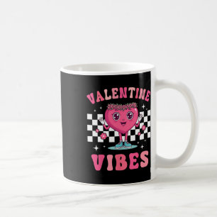 Retro Valentinstag Herz Valentinstag Stimmung Jung Kaffeetasse
