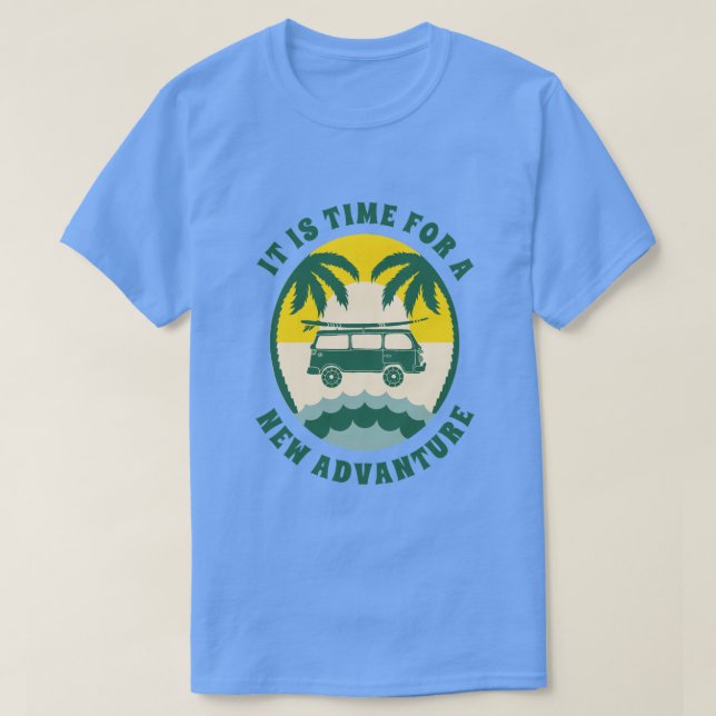 Retro Van Life T-Shirt  (Design vorne)
