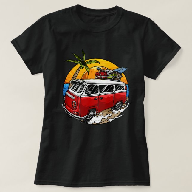 Retro Van T-Shirt (Design vorne)