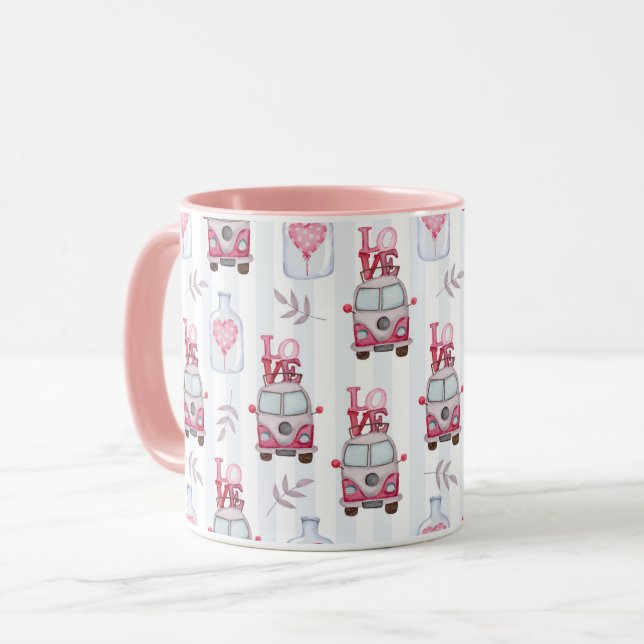 Retro Vans Tasse (Vorderseite Links)