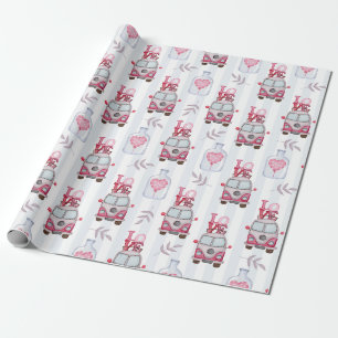Retro-Vans-Wrap-Papier Geschenkpapier