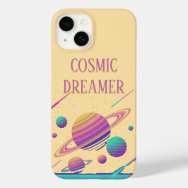 Retro Vaporwave Planets Synthwave Case-Mate iPhone 14 Hülle