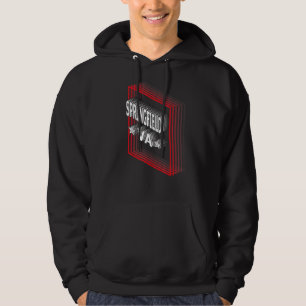 Retro Vaporwave Springfield Virginia VA Hoodie
