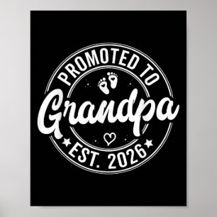 Retro Vater Est. 2026 für Opa bis Ostseefest 2026  Poster