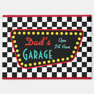 Retro-Vater-Garagen-Magnet Magnet