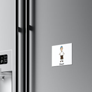 Retro Vater Vathage Day Magnet